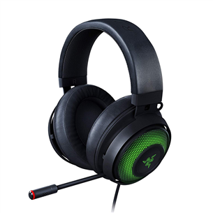 Razer Kraken Ultimate RGB, melna - Austiņas ar mikrofonu