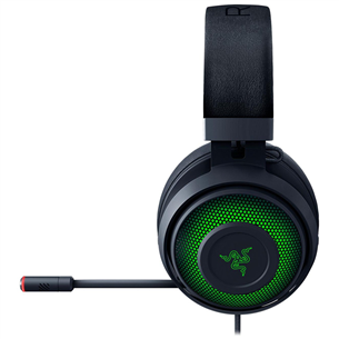 Razer Kraken Ultimate RGB, melna - Austiņas ar mikrofonu