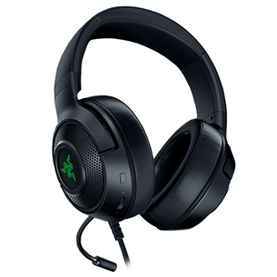 Razer Kraken X USB, melna - Austiņas ar mikrofonu