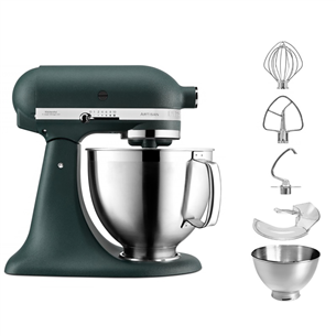 KitchenAid Artisan Exclusive, 4.8 L, 300 W, zaļa - Mikseris