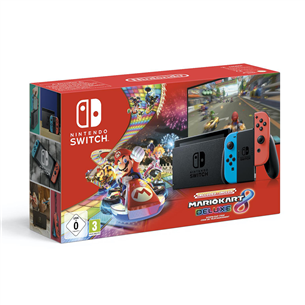 Gaming console Nintendo Switch + Mario Kart 8