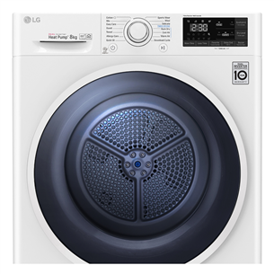 LG, 8 kg, depth 61.5 cm - Dryer