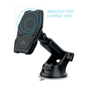 Car phone holder + wireless charging, Swissten