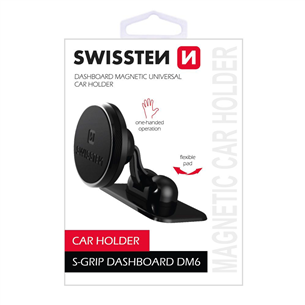 Magnetic car phone holder, Swissten