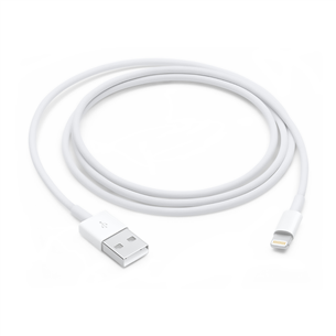 Apple Lightning to USB Cable, 1 m, balta - Vads