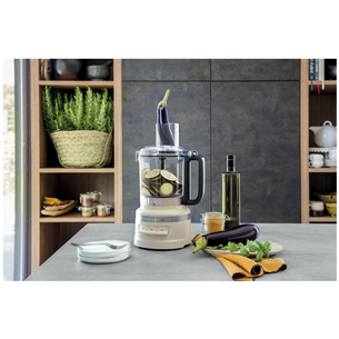 KitchenAid, 2.1 L, 250 W, bēša - Virtuves kombains