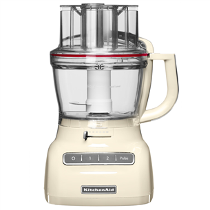 KitchenAid, 3.1 L/0.95 L, 300 W, beige - Food Processor