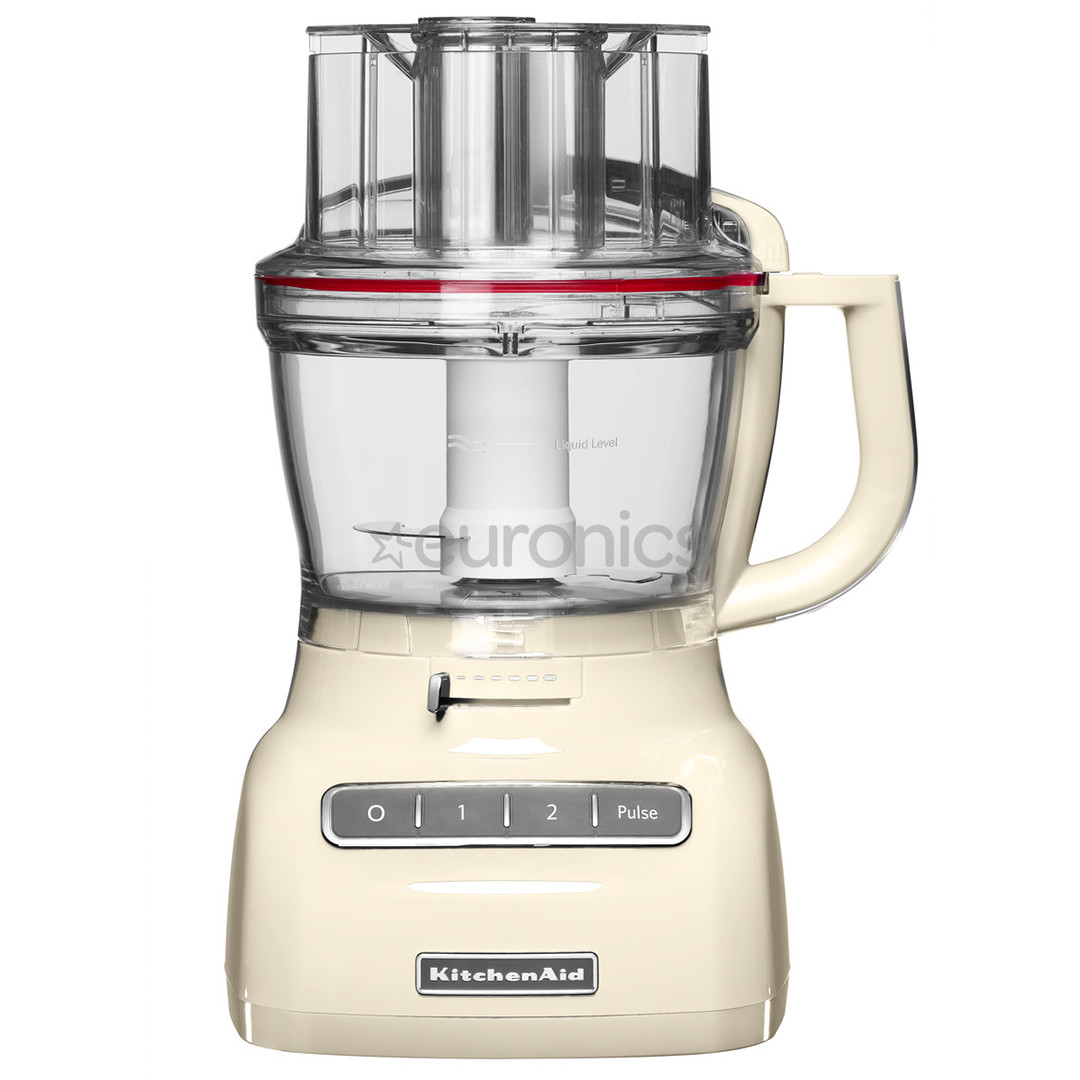 KitchenAid, 3,1 л/0,95 л, 300 Вт, бежевый - Кухонный комбайн