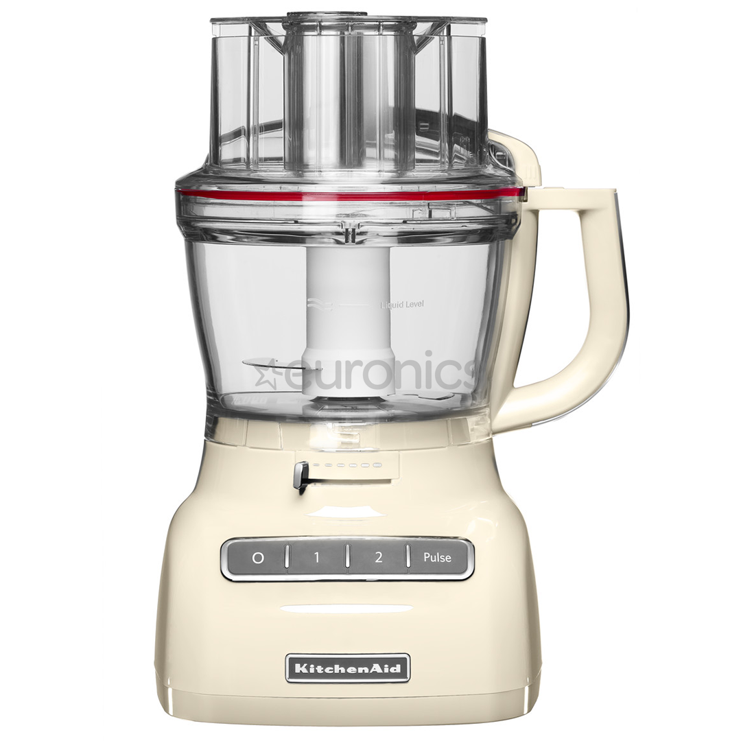 KitchenAid, 3,1 л/0,95 л, 300 Вт, бежевый - Кухонный комбайн