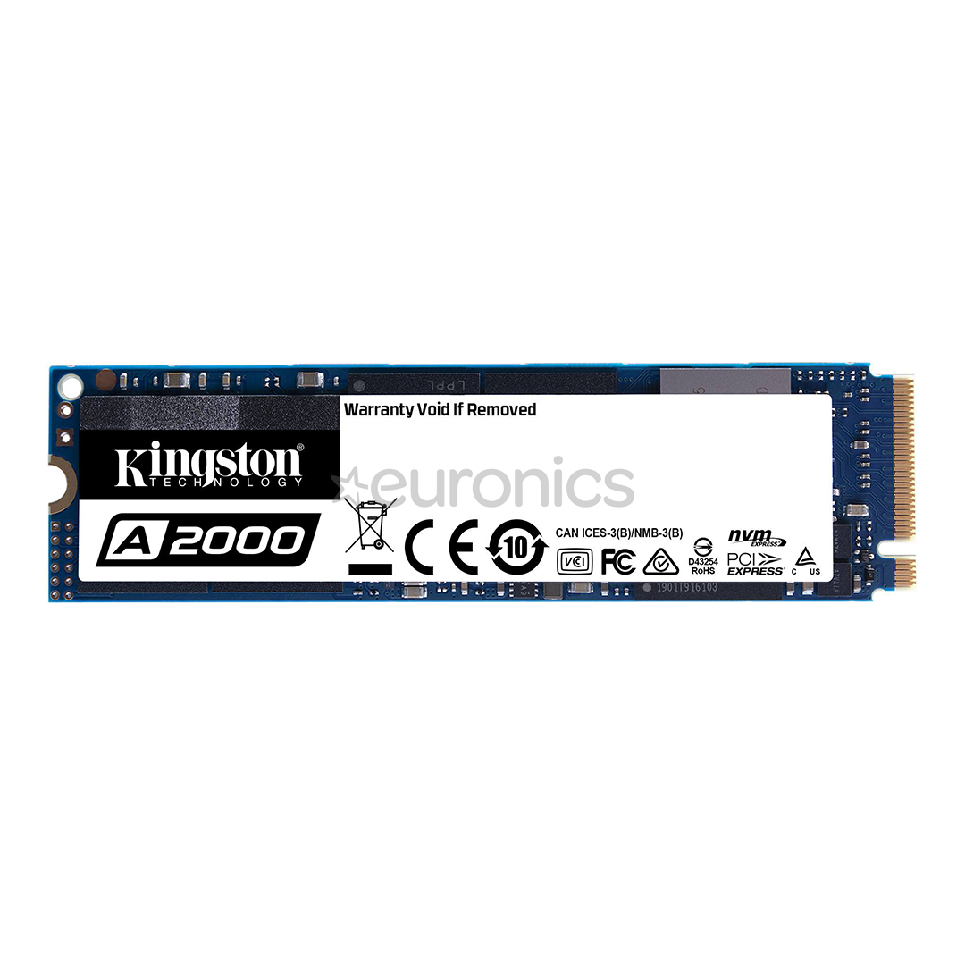 SSD cietais disks A2000 2280, Kingston / 250GB, M.2