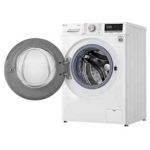 LG, 9/5 kg, depth 56 cm, 1400 rpm - Washer-Dryer Combo
