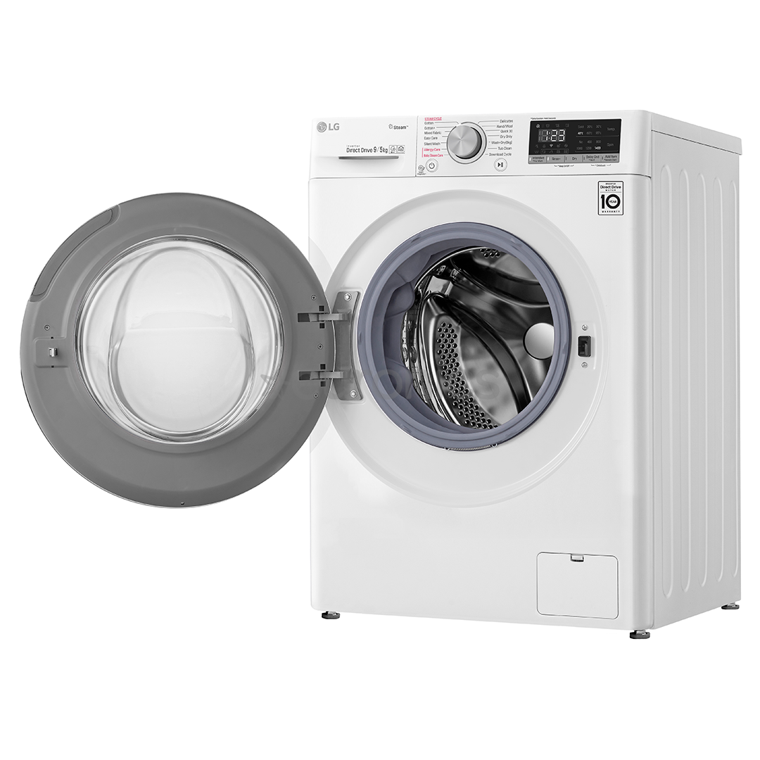 LG, 9/5 kg, dziļums 56 cm, 1400 apgr/min. - Veļas mazgājamā mašīna ar žāvētāju