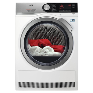 AEG, 8 kg, depth 63.8 cm - Clothes Dryer