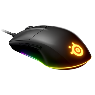 SteelSeries Rival 3, optiskā, melna - Datorpele ar vadu