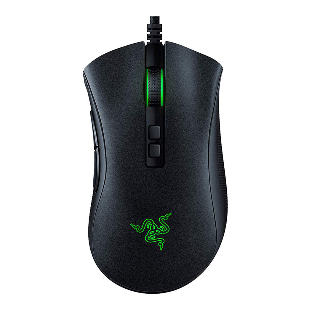 Razer DeathAdder V2, optiskā, melna - Datorpele ar vadu
