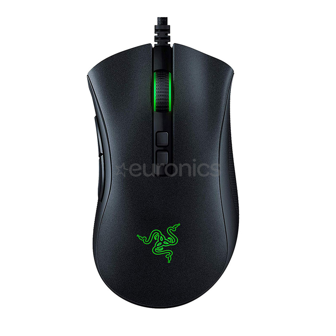 Razer DeathAdder V2, optiskā, melna - Datorpele ar vadu