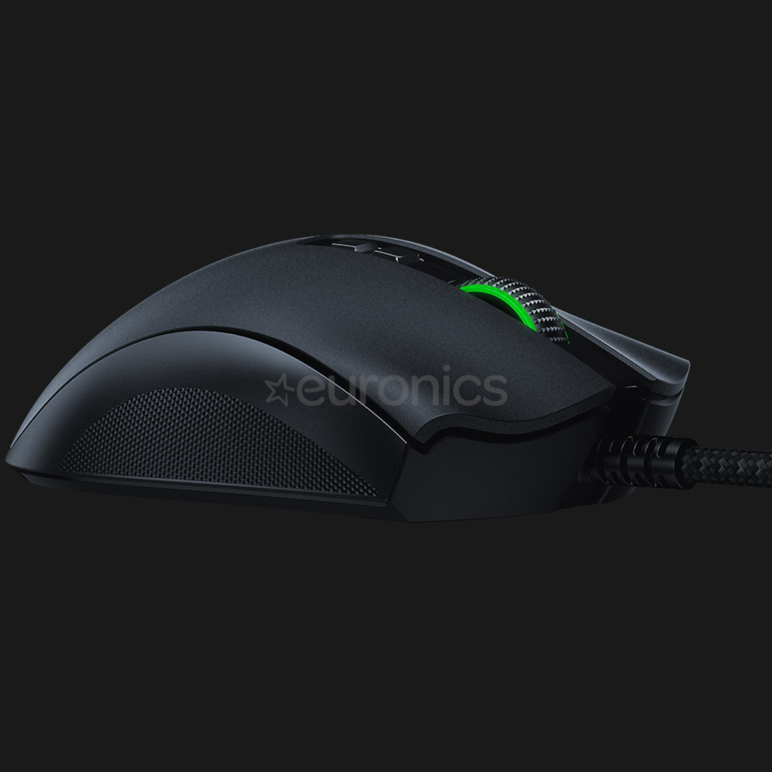 Razer DeathAdder V2, optiskā, melna - Datorpele ar vadu