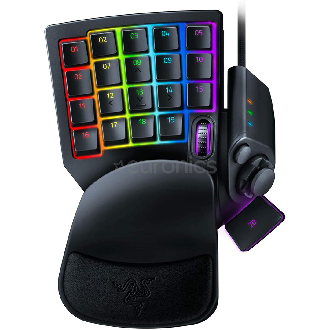 Razer Tartarus Pro, melna - Thumbpad klaviatūra