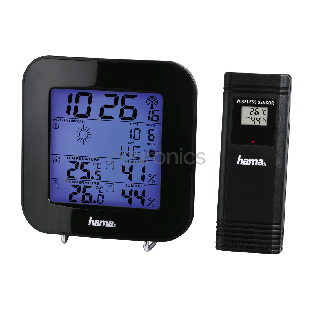 Hama EWS-200, black - Weather Station