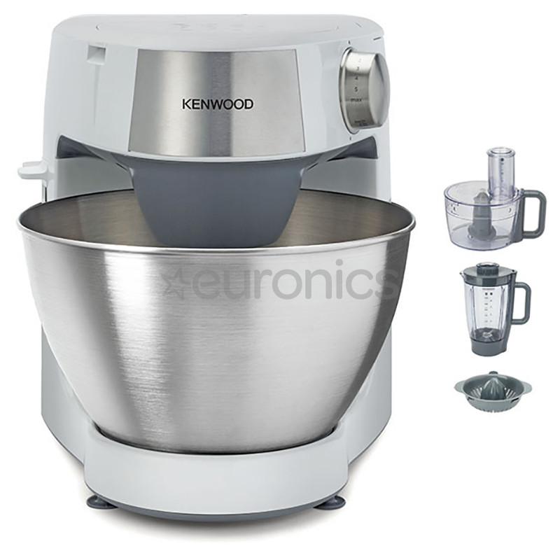 Kenwood Prospero+, 4,3 л/1,5 л, 1000 Вт, белый/серебристый - Кухонный комбайн