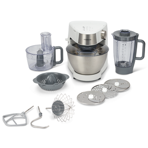 Kenwood Prospero+, 4.3 L/1.5 L, 1000 W, balta/sudraba - Virtuves kombains