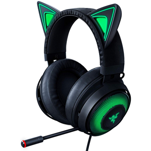 Razer Kraken Kitty, melna - Austiņas ar mikrofonu RZ04-02980100-R3M1