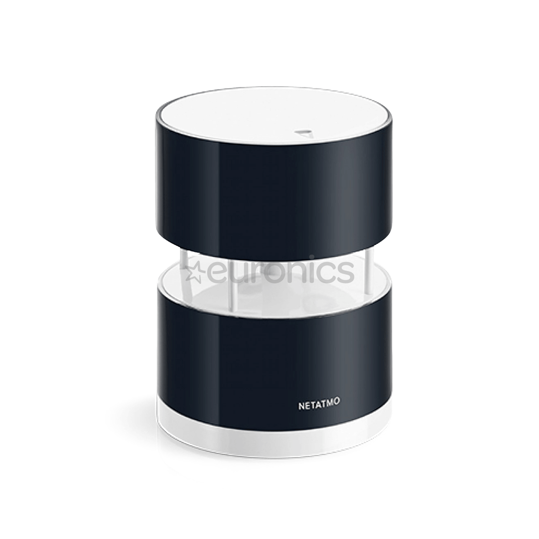 Netatmo Wind Gauge, melns - vēja sensors