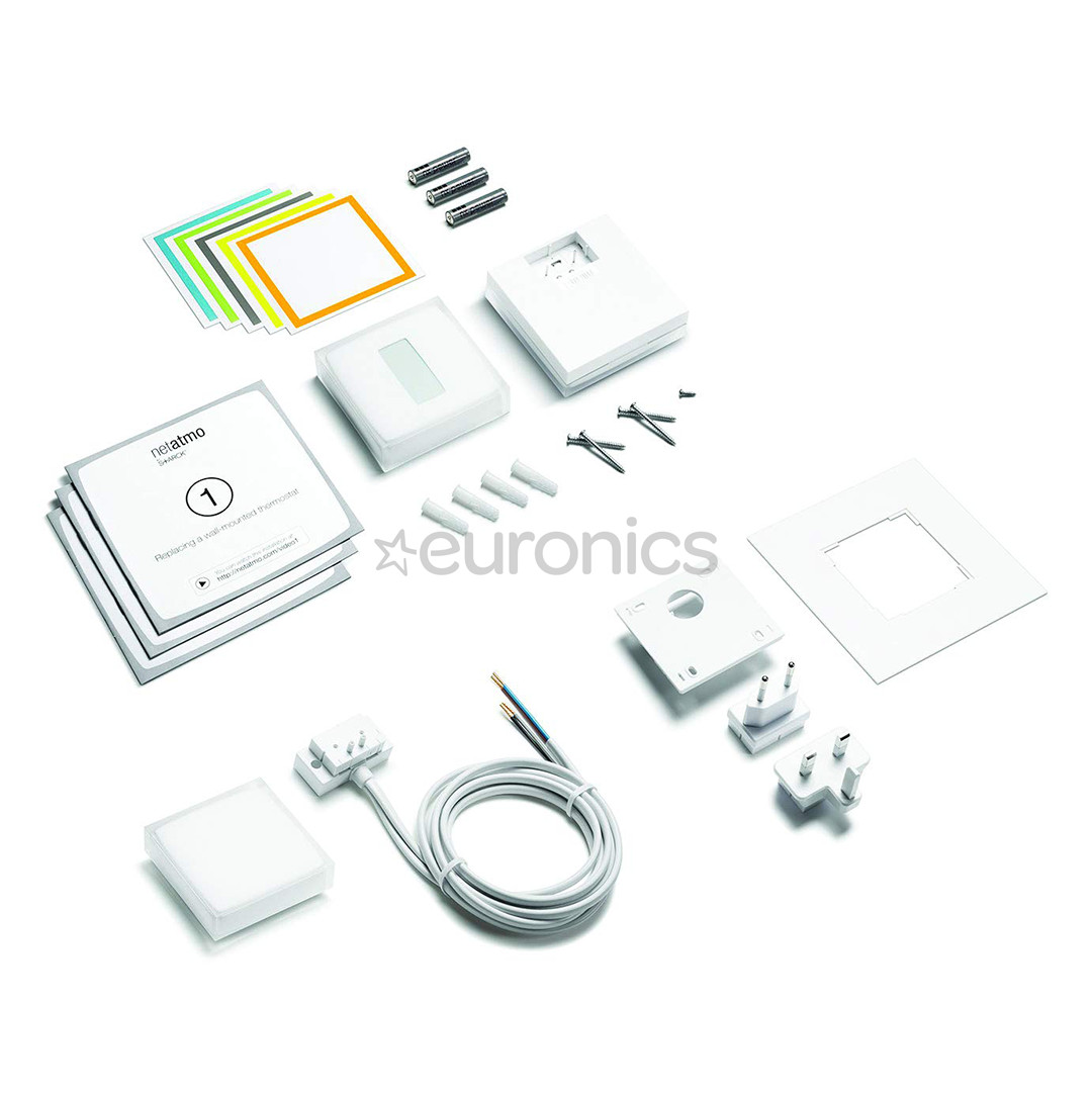 Netatmo Smart Termostats, balta - Viedais termostats