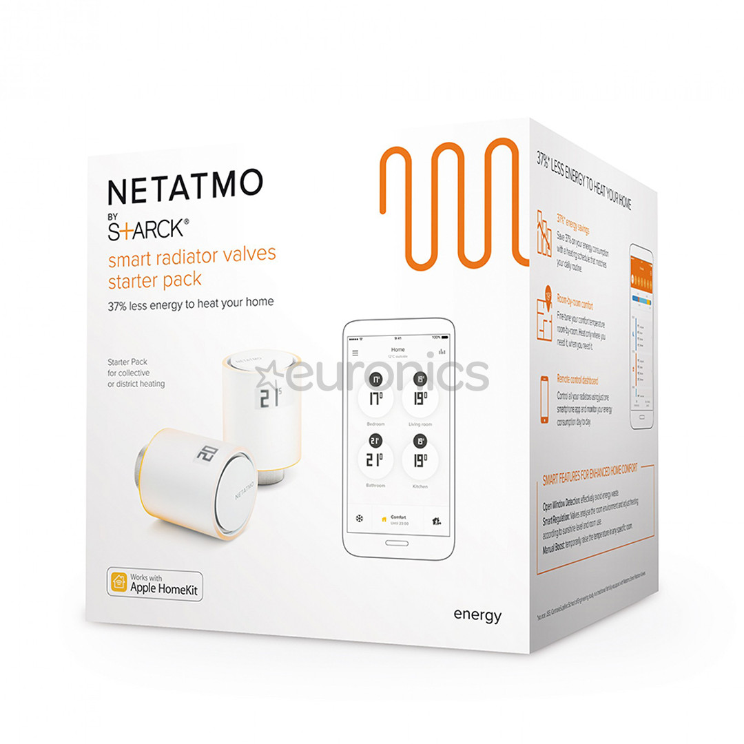 Netatmo Smart Radiator Valves Starter Pack