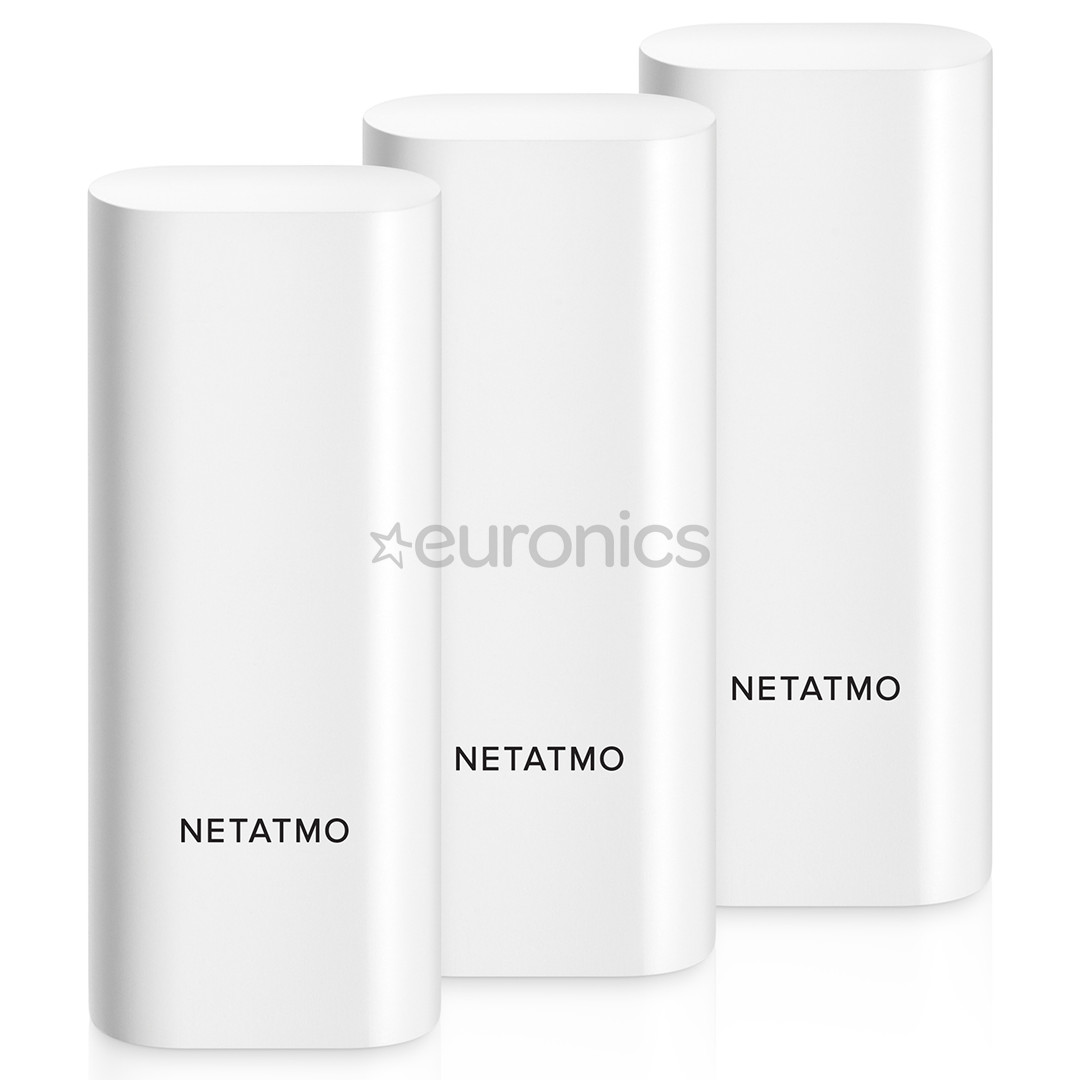 Netatmo Smart Door And Window Sensors, 3 шт., белый - Беспроводные датчики открытия окон/дверей
