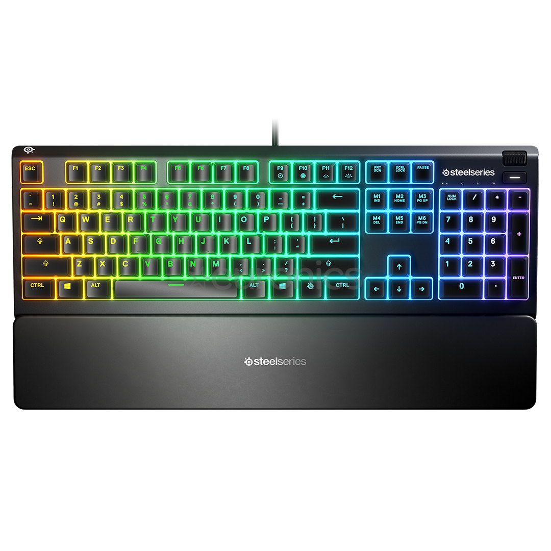 SteelSeries Apex 3, SWE, черный - Клавиатура