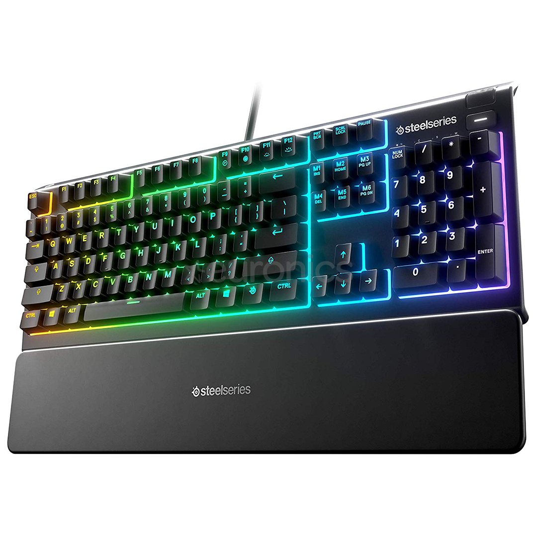 SteelSeries Apex 3, SWE, черный - Клавиатура