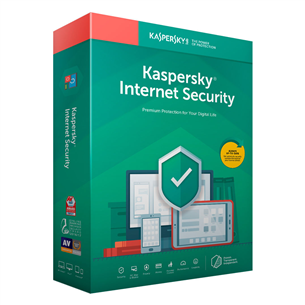 Kaspersky Internet Security 2018 1PC / 1gads / Atjauninājums