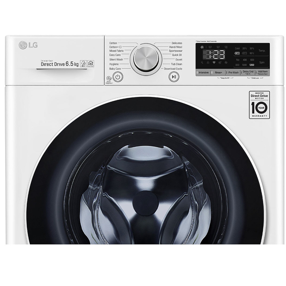 LG, 6.5 kg, depth 45 cm, 1200 rpm - Front Load Washing Machine