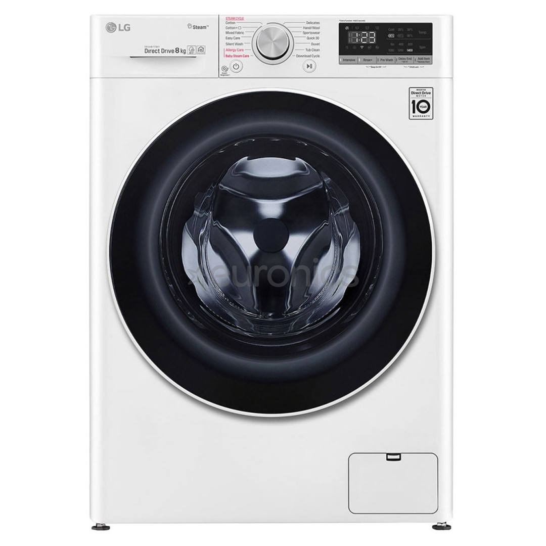 Veļas mazgājamā mašīna, LG (8 kg)