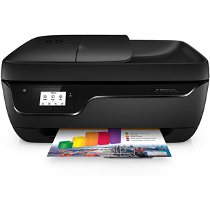 HP OfficeJet 3833, WiFi, LAN, black - Multifunctional Color Inkjet Printer