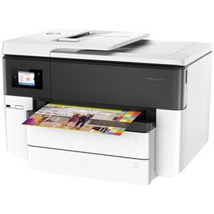 HP OfficeJet Pro 7740, A3, WiFi, LAN, duplex, white - Multifunctional Color Inkjet Printer