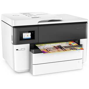HP OfficeJet Pro 7740, A3, WiFi, LAN, duplex, white - Multifunctional Color Inkjet Printer