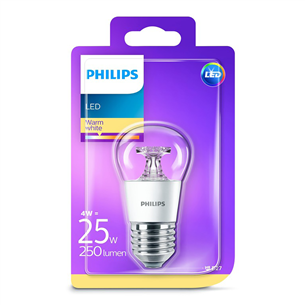 LED bulb Philips (E27, 25W, P45)