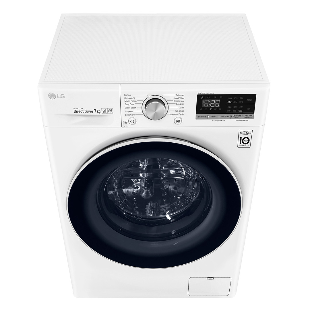 LG, 7 kg, depth 45 cm, 1200 rpm - Front Load Washing Machine