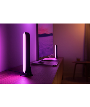 Philips Hue Play, Hue balta un krāsaina gaisma, melna - Viedā atmosfēras gaisma