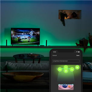 Philips Hue Play HDMI Sync Box, melna - Sinhronizācijas bloks ar televizoru