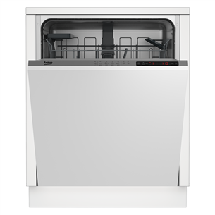 Beko, 13 komplekti, platums 59.8 cm - Iebūvējama trauku mazgājamā mašīna DIN24310