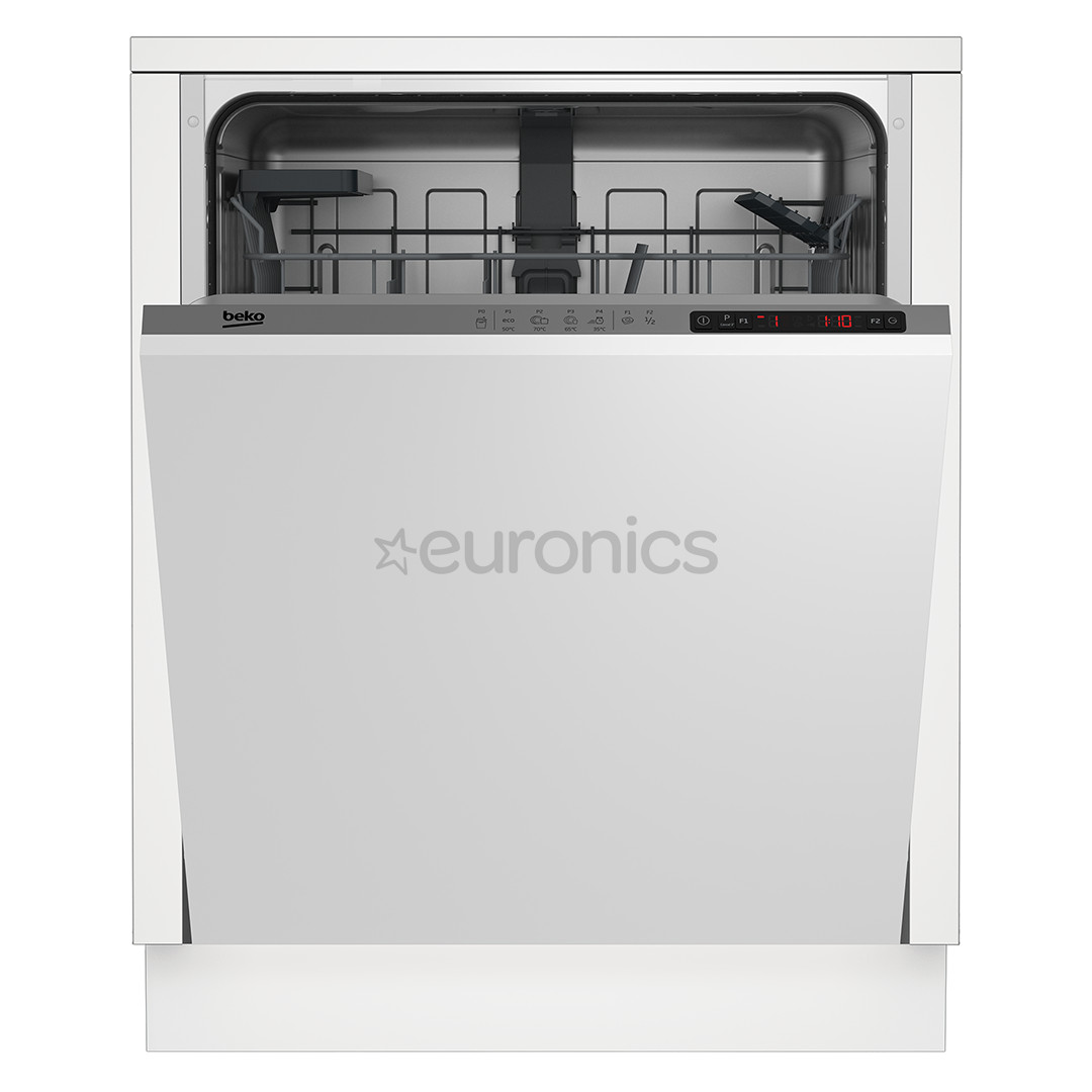 Beko, 13 komplekti, platums 59.8 cm - Iebūvējama trauku mazgājamā mašīna