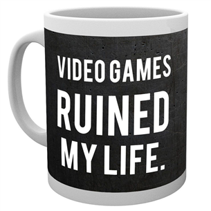 Кружка Video Games Ruined my Life