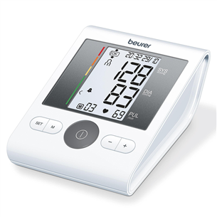 Beurer, BM28, white/grey - Upper arm blood pressure monitor