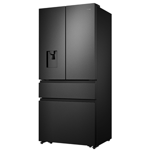 Hisense, диспенсер для воды, 480 л, высота 181 см, черный - SBS-холодильник