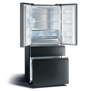 Hisense, water dispenser, 480 L, height 181 cm, black - SBS Refrigerator