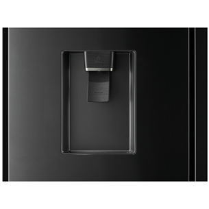 Hisense, water dispenser, 480 L, height 181 cm, black - SBS Refrigerator