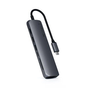 Satechi Multi-port, USB-C, grey - Adapter